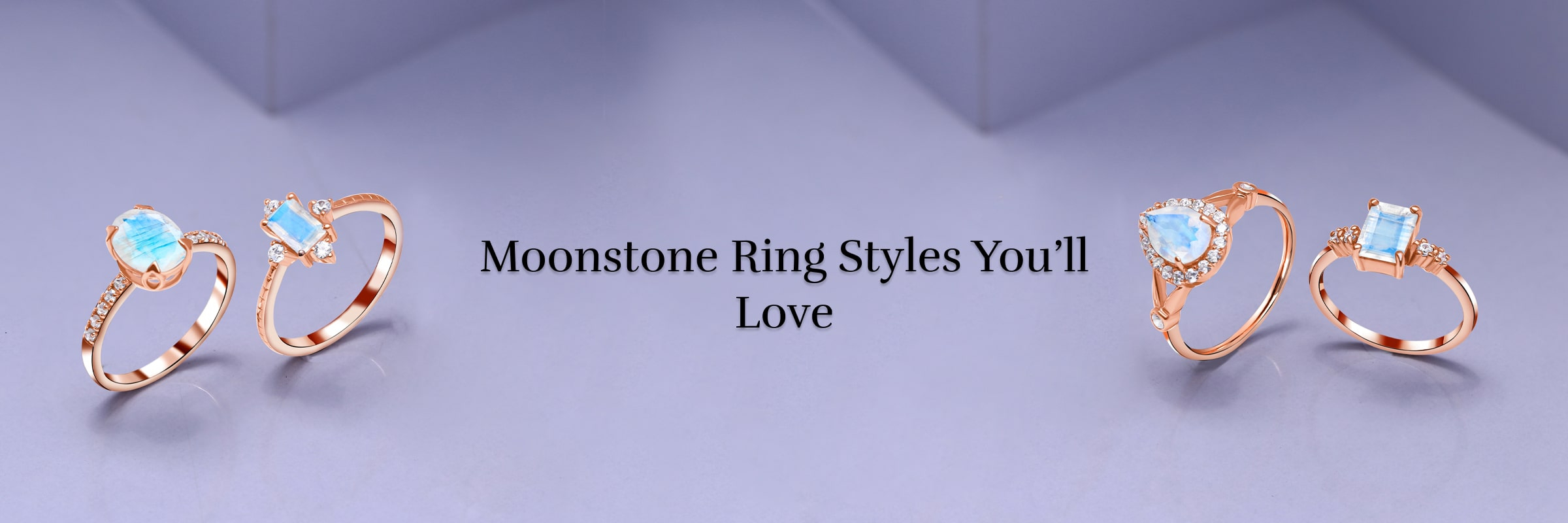 Popular Settings and Styles for Moonstone Rings