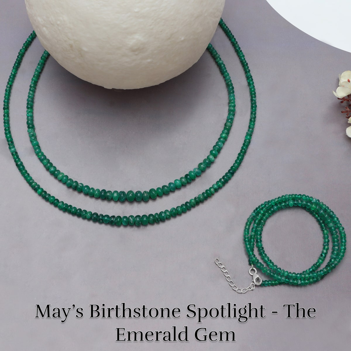 The First Birthstones by Month May: Emerald The First Birthstones by Month May: Emerald