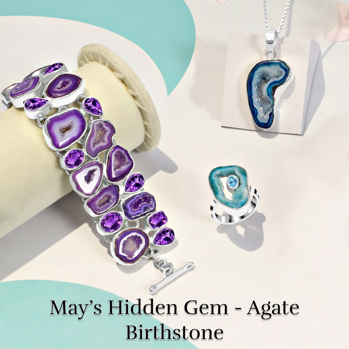 The Second Birthstones by Month May: Agate The Second Birthstones by Month May: Agate