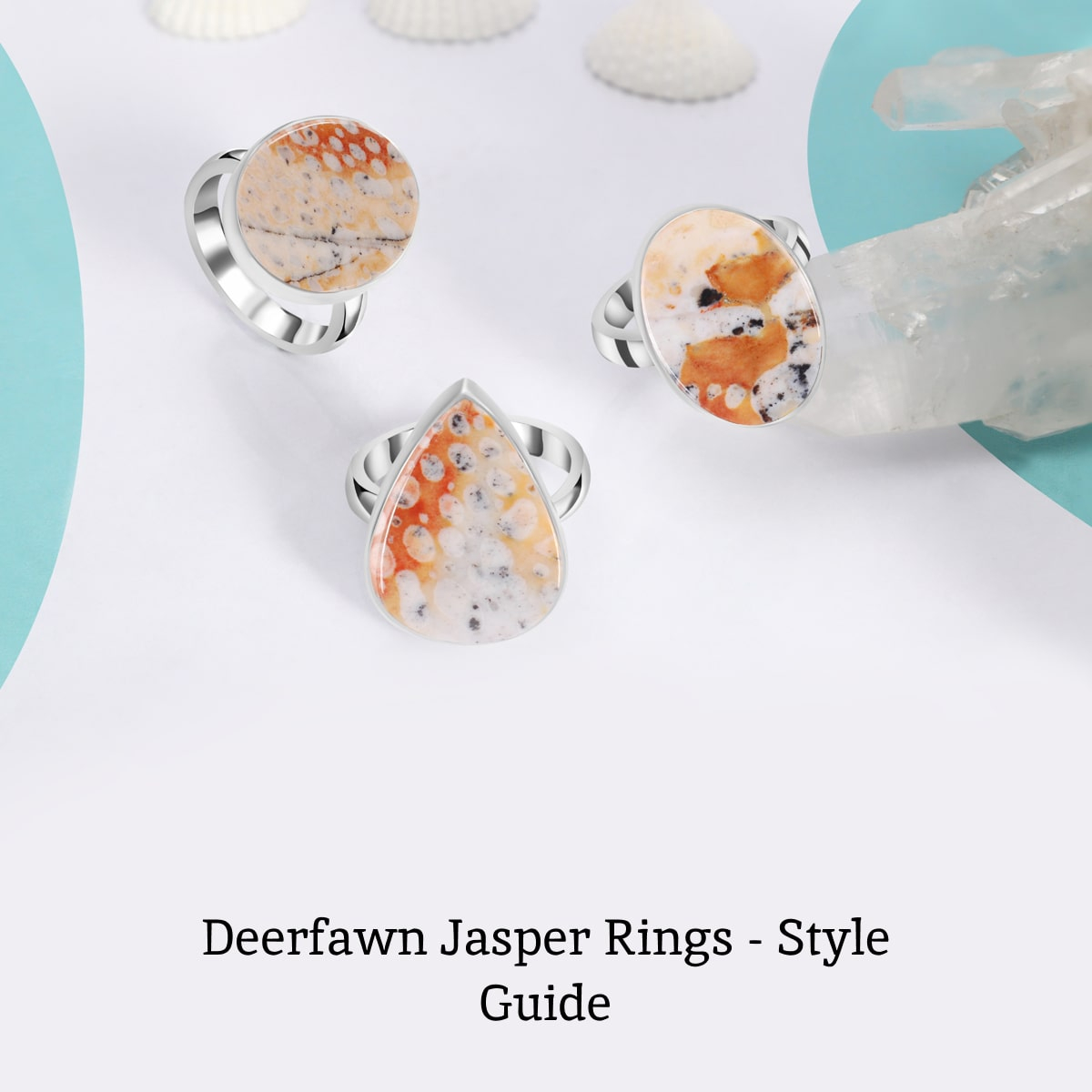 Deerfawn Jasper Ring Ways to Wear and Style Your Deerfawn Jasper Ring