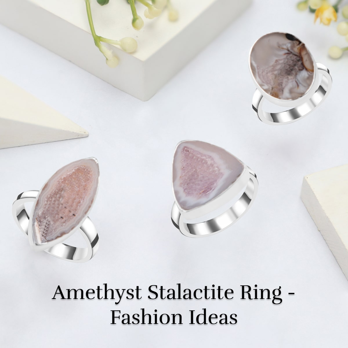 How Can You Style Your Amethyst Stalactite Ring?