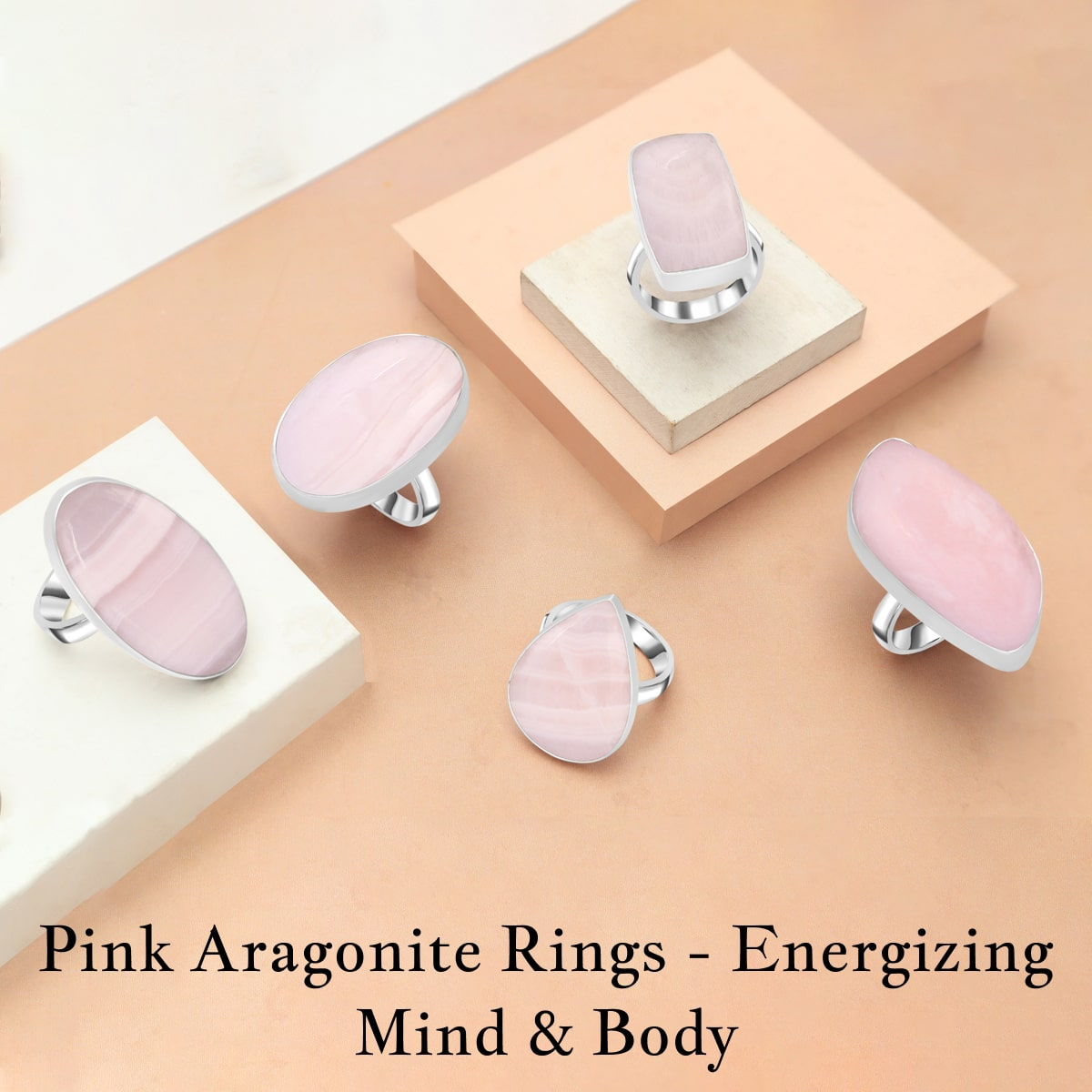 Healing Powers People Experience as They Wear Pink Aragonite Rings