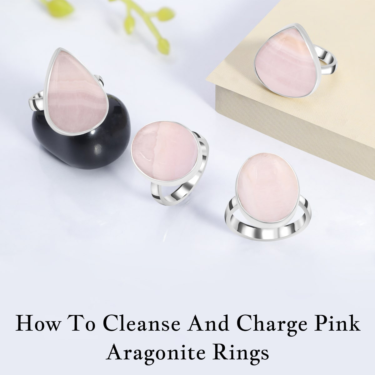 Crystal Care: Charging and Cleansing Your Pink Aragonite Rings
