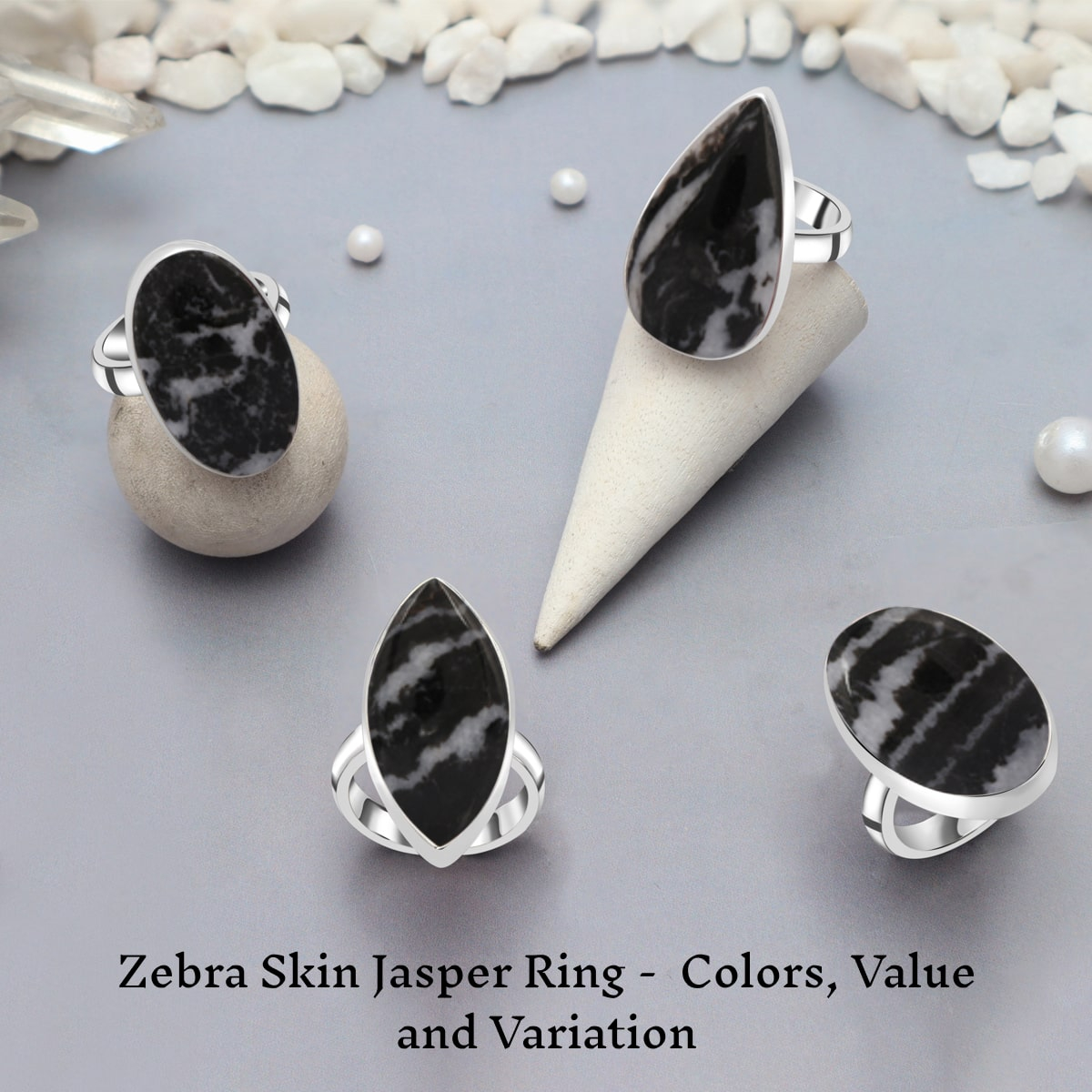 How Color Variation in the Stone Affects the Value of Your Zebra Skin Jasper Ring