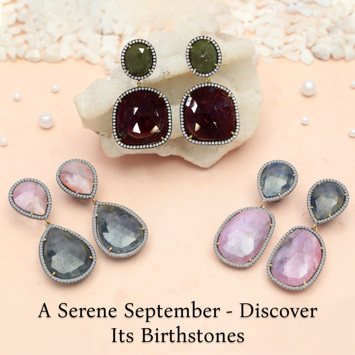Birthstones by Month September - A Serene Month of Balance & Reflection Birthstones by Month September