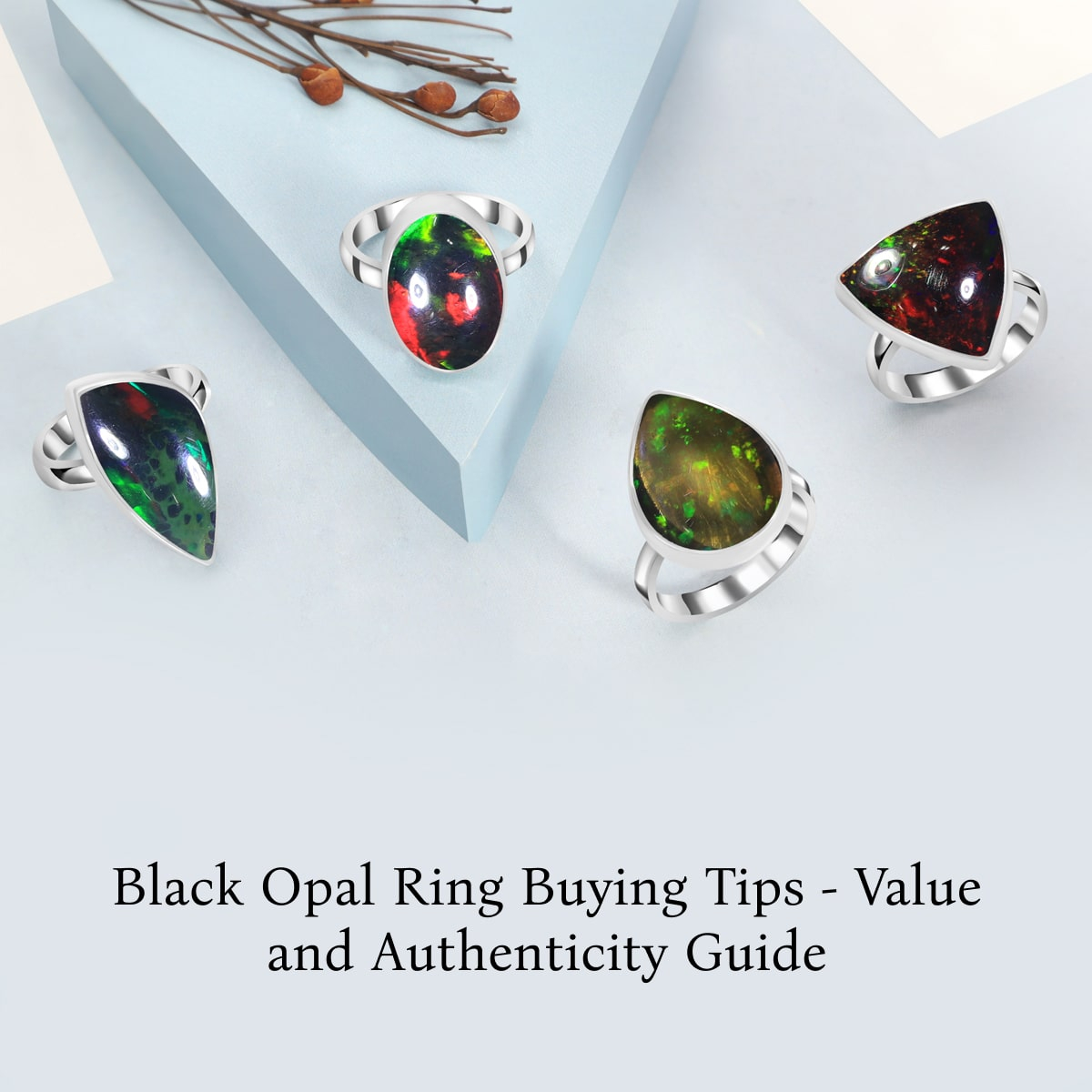 Black Opal Ring