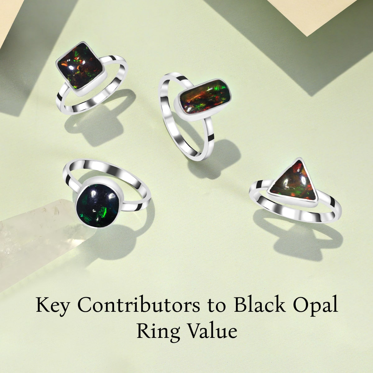 What Contributes to the Value of Black Opal Rings?
