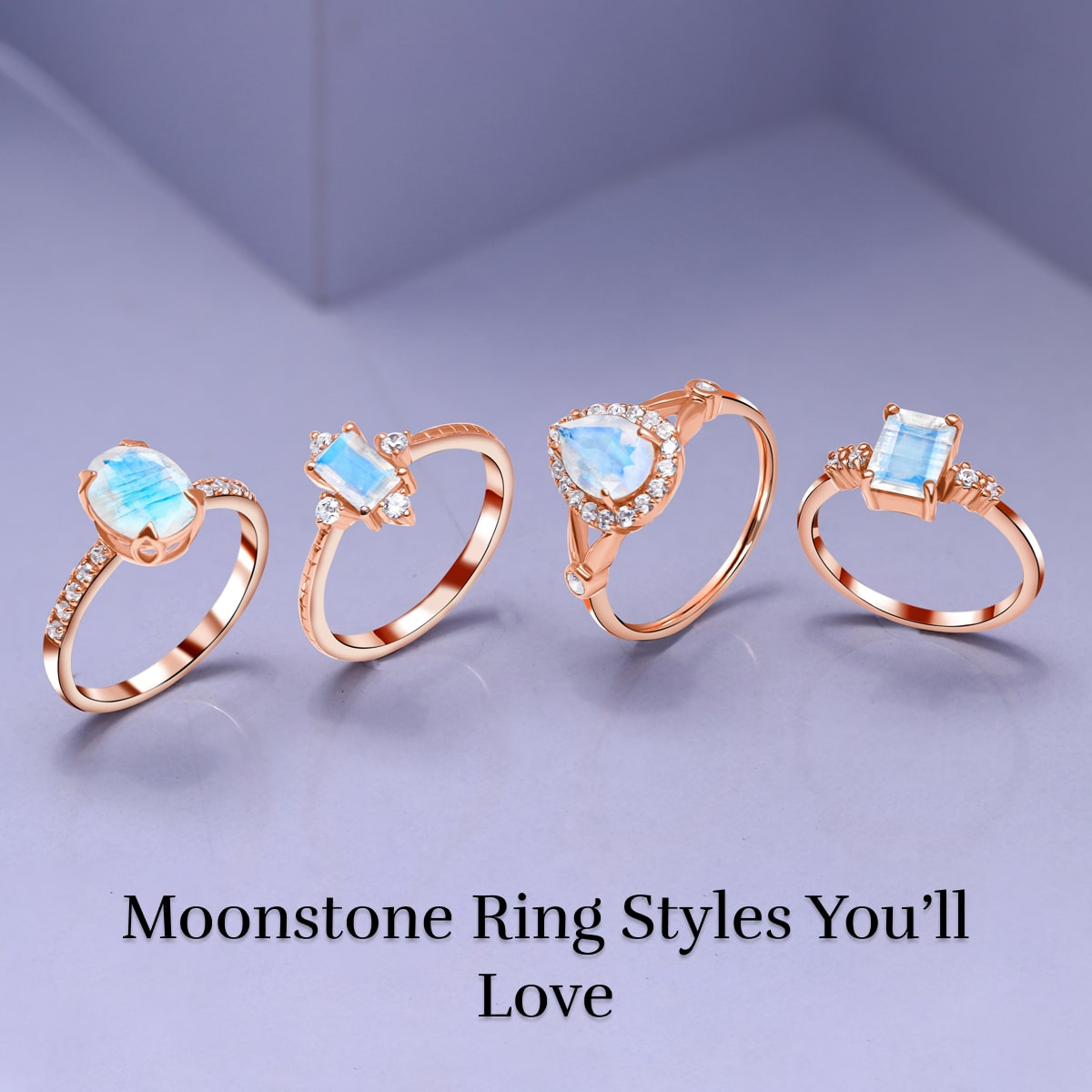 Popular Settings and Styles for Moonstone Rings