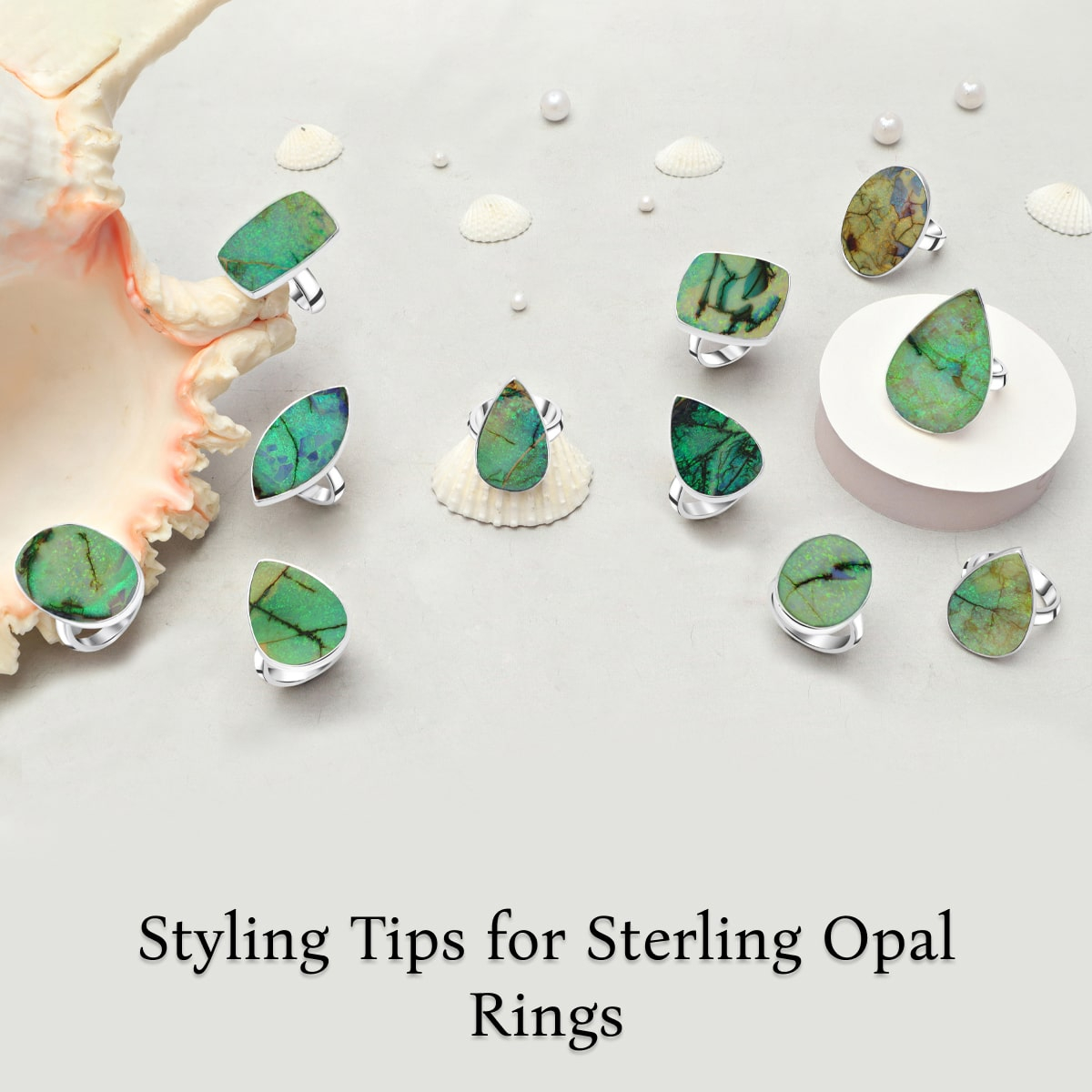 Wearing and Styling Your Sterling Opal Rings Wearing and Styling Your Sterling Opal Rings