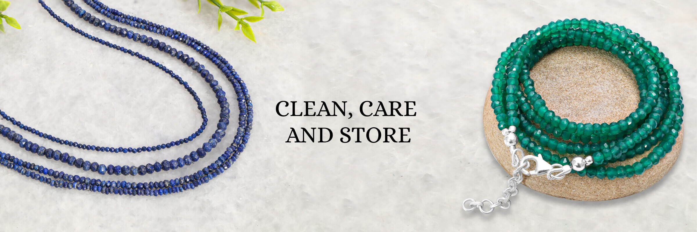 How To Take Care and Clean Gemstone Beads Jewelry