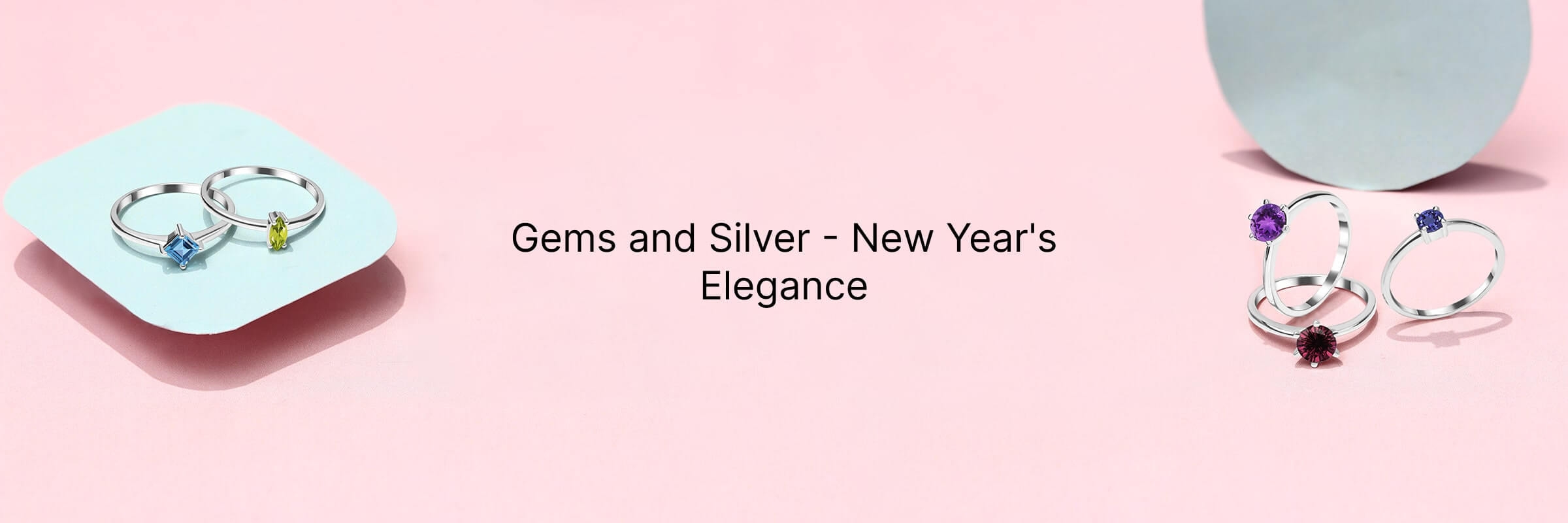 Unique Silver Gemstone Jewelry Gifts for New Year