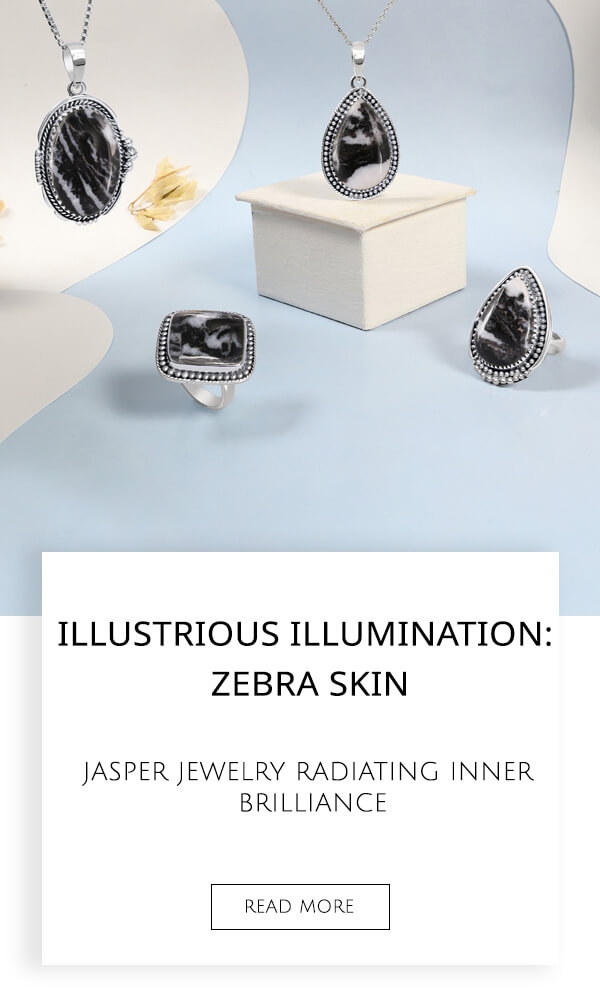 Zebra Skin Jasper Jewelry