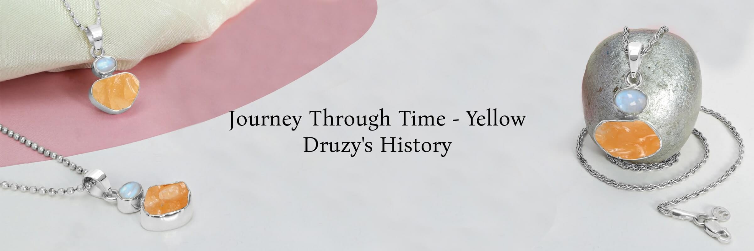 History of Yellow Druzy Gemstone