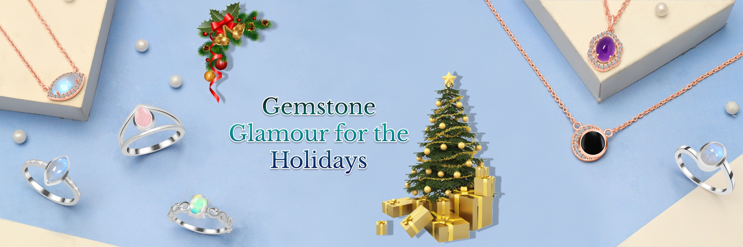 Holiday Gemstone Jewelry