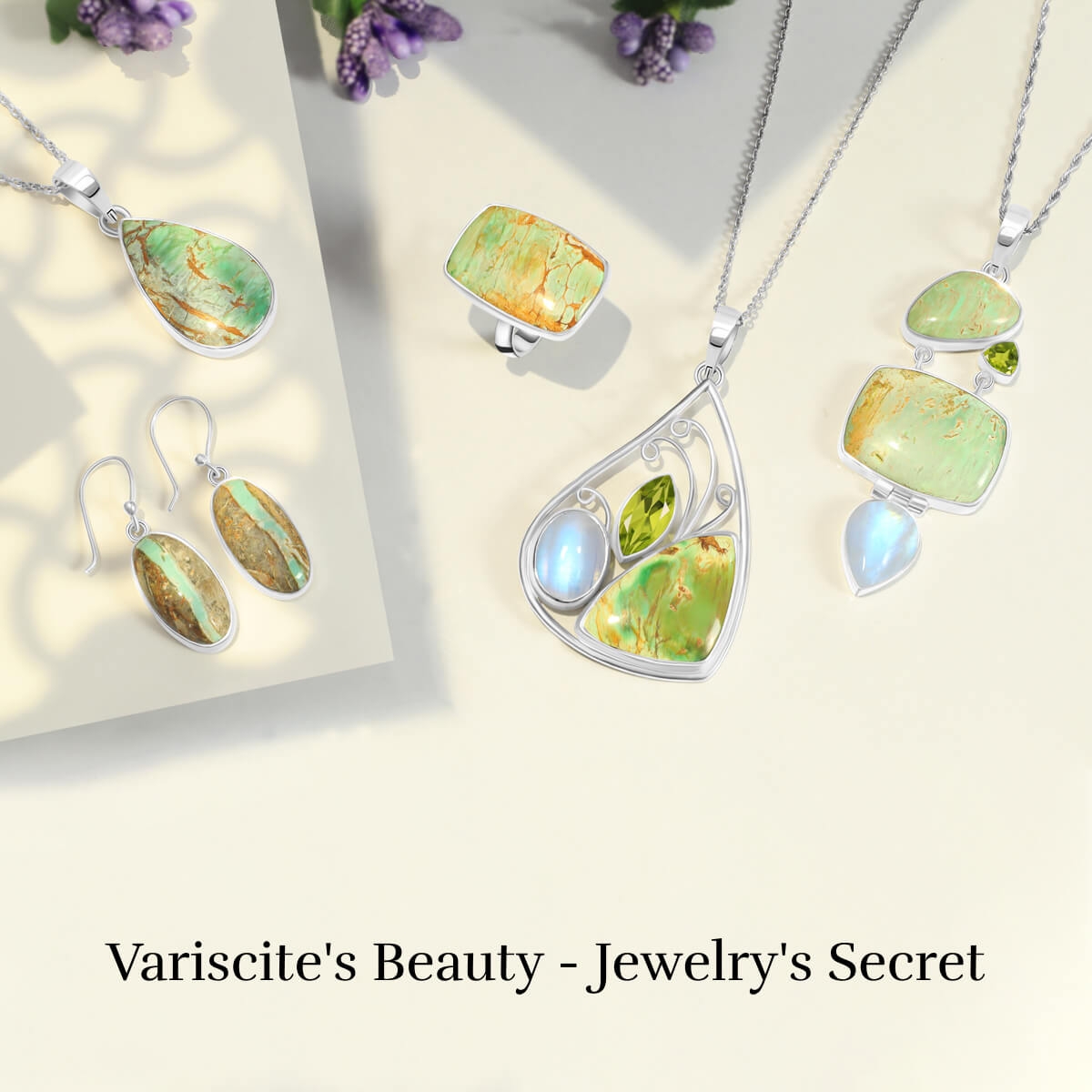 Variscite Gemstone Jewelry