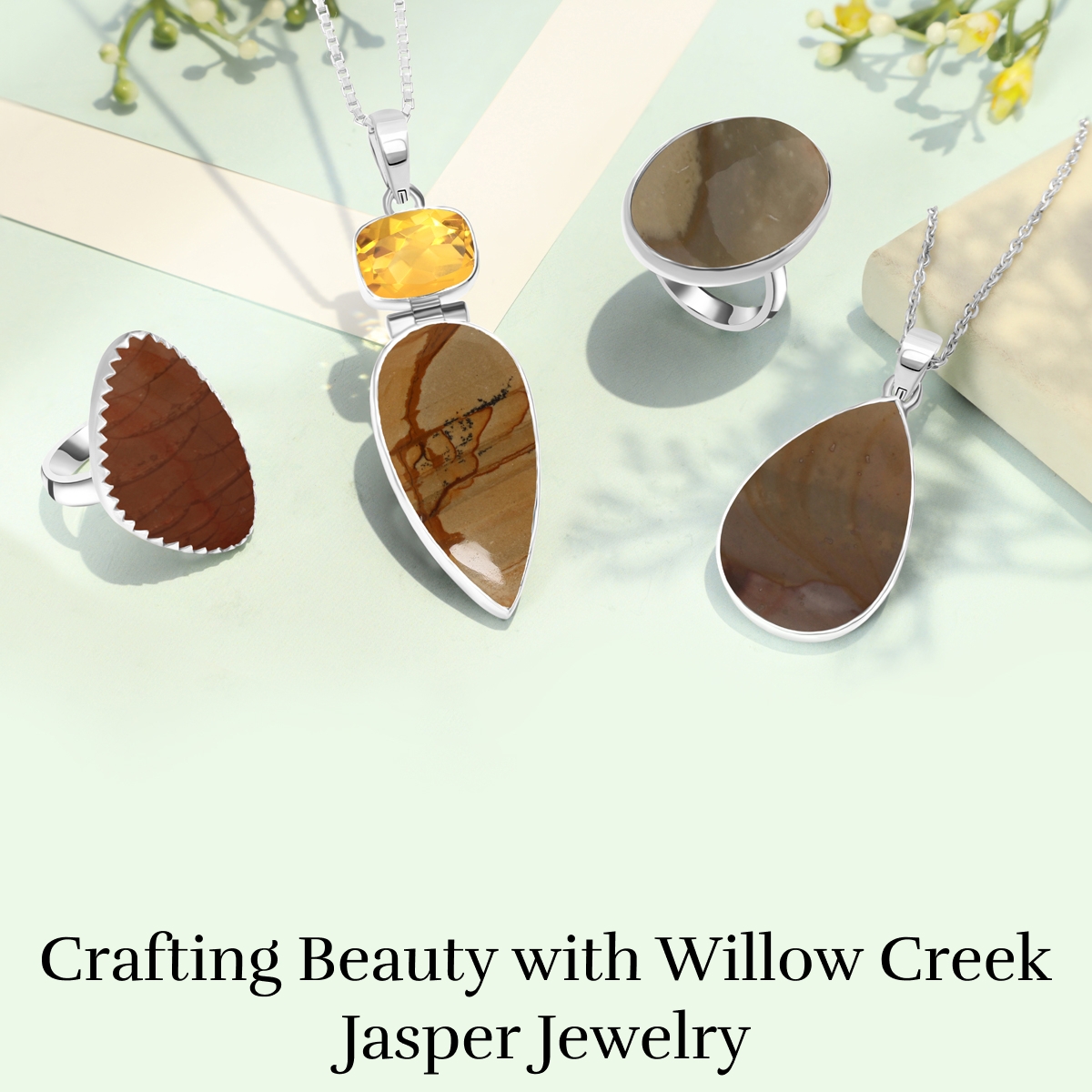 Willow Creek Jasper Gemstone Jewelry