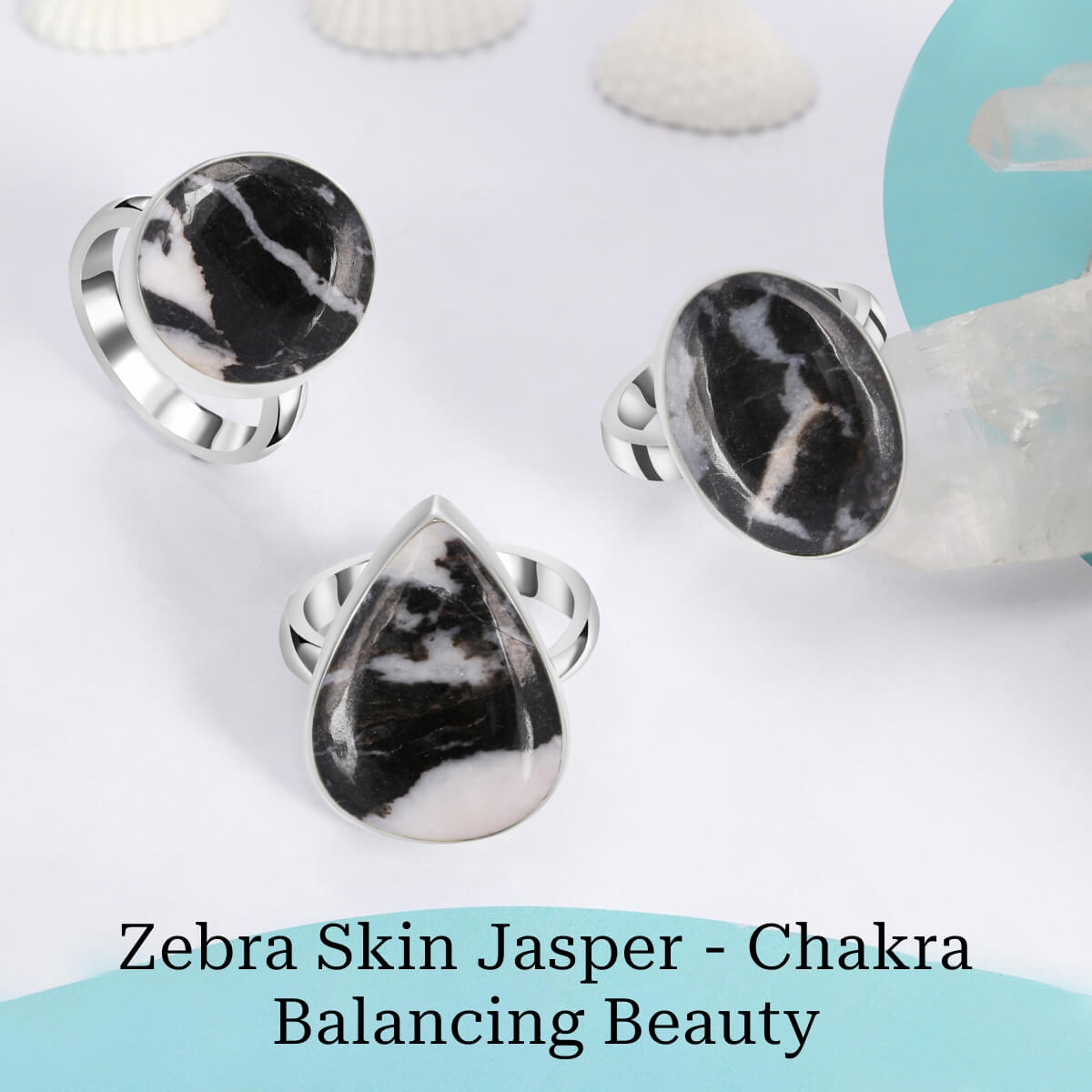 Balance Your Chakras With Zebra Skin Jasper Sterling Silver Jewelry