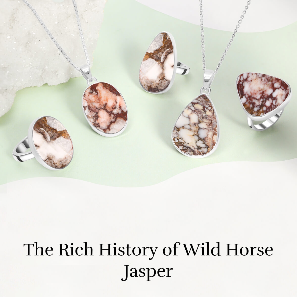 Historical Background of Wild Horse Jasper Gem