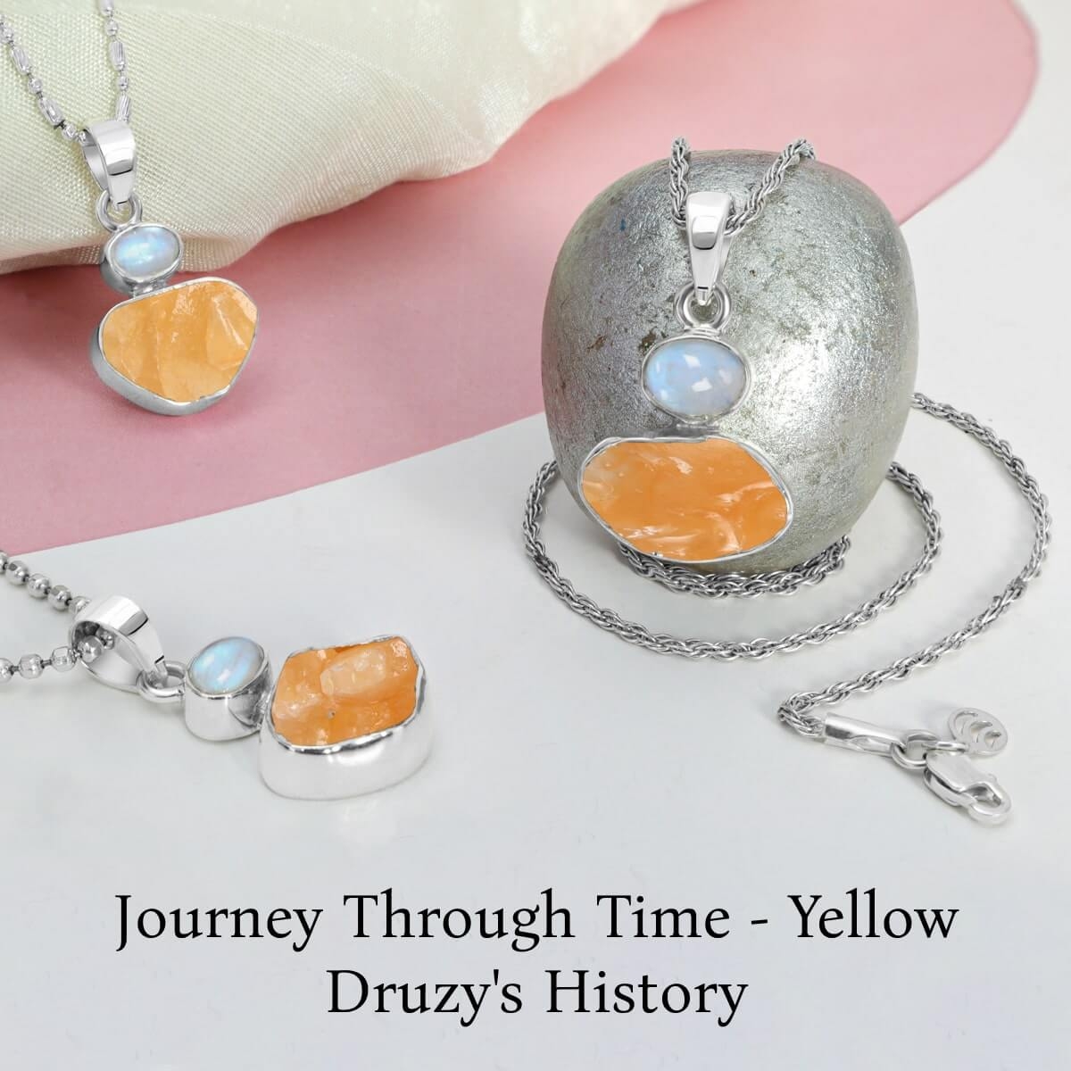 History of Yellow Druzy Gemstone