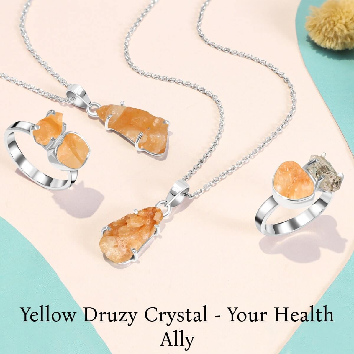 Healing Properties of Yellow Druzy Crystal