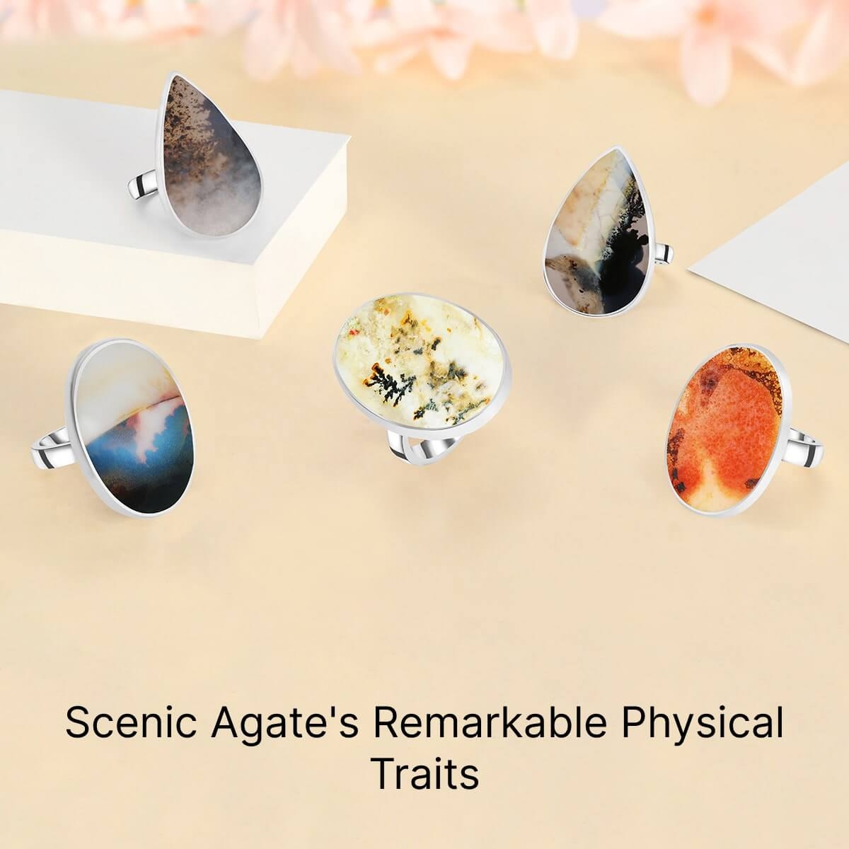 Physical Properties of Scenic Agate Stone