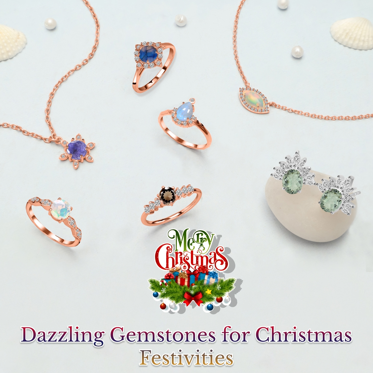 Gemstone Jewelry To Wear For Christmas Party