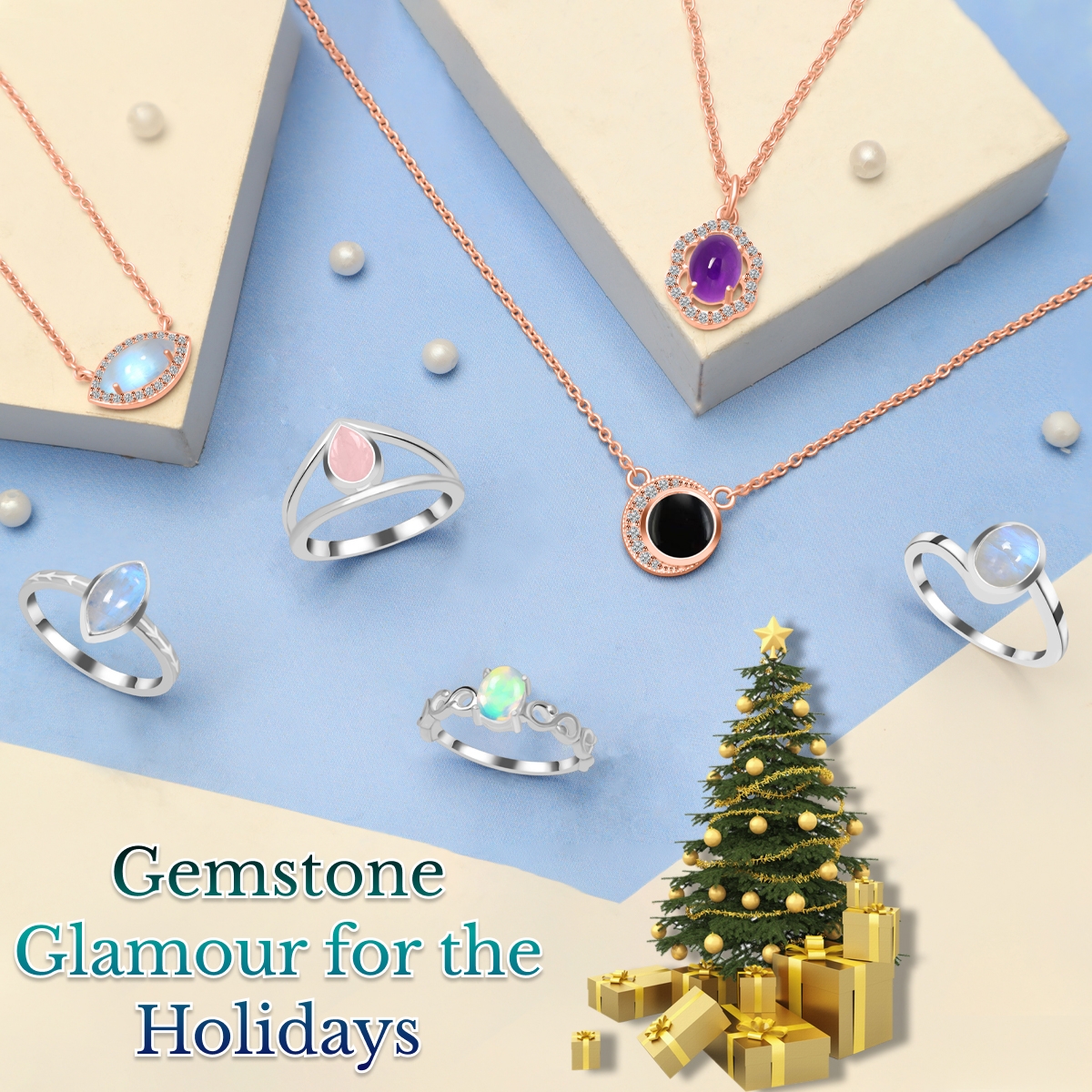 Holiday Gemstone Jewelry