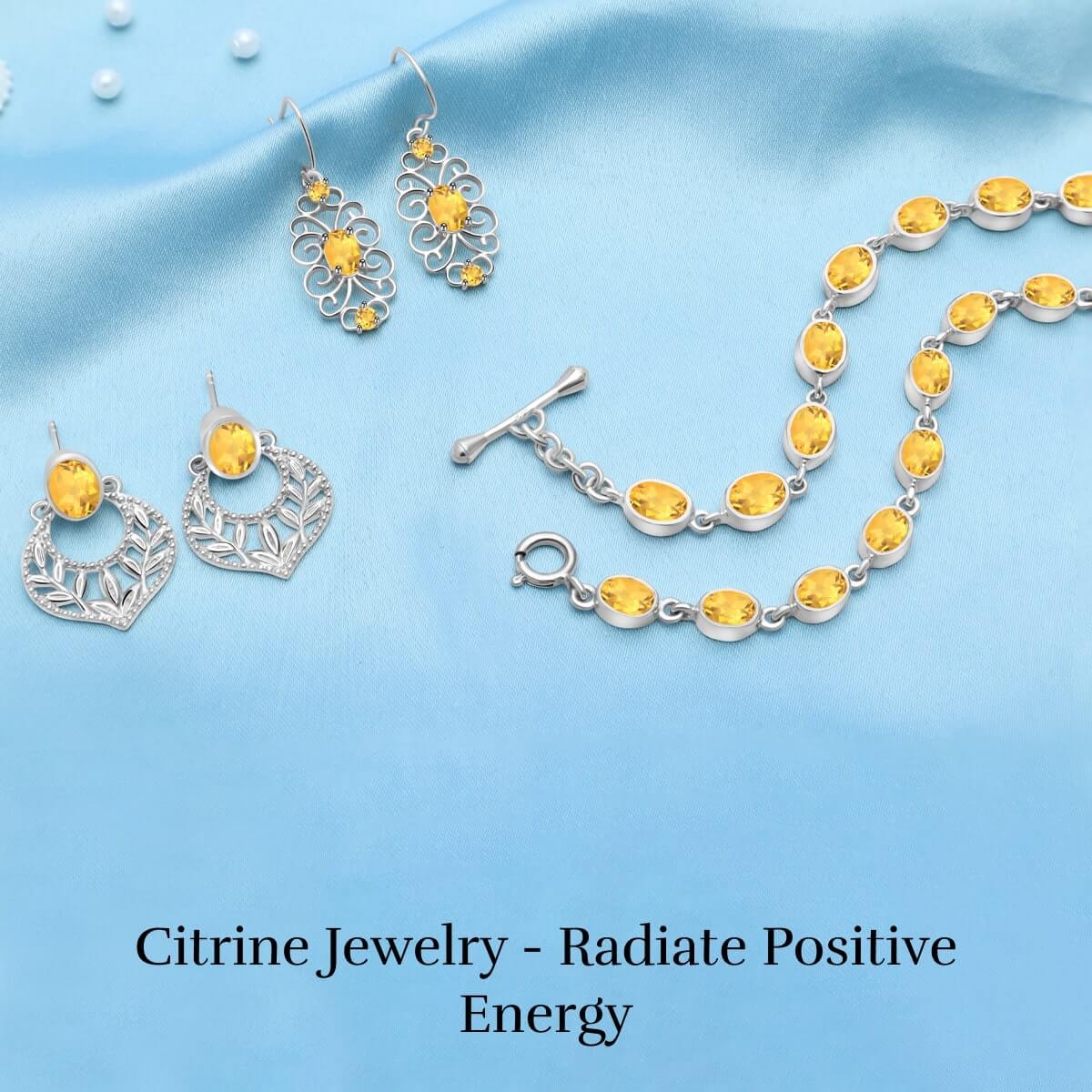 Citrine Gemstone Jewelry