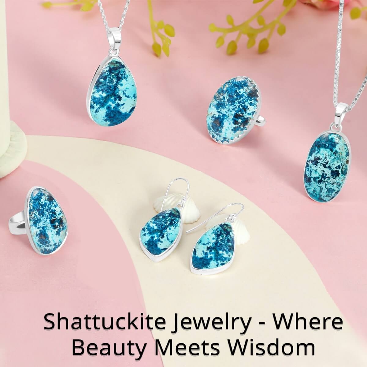 Shattuckite Gemstone Jewelry