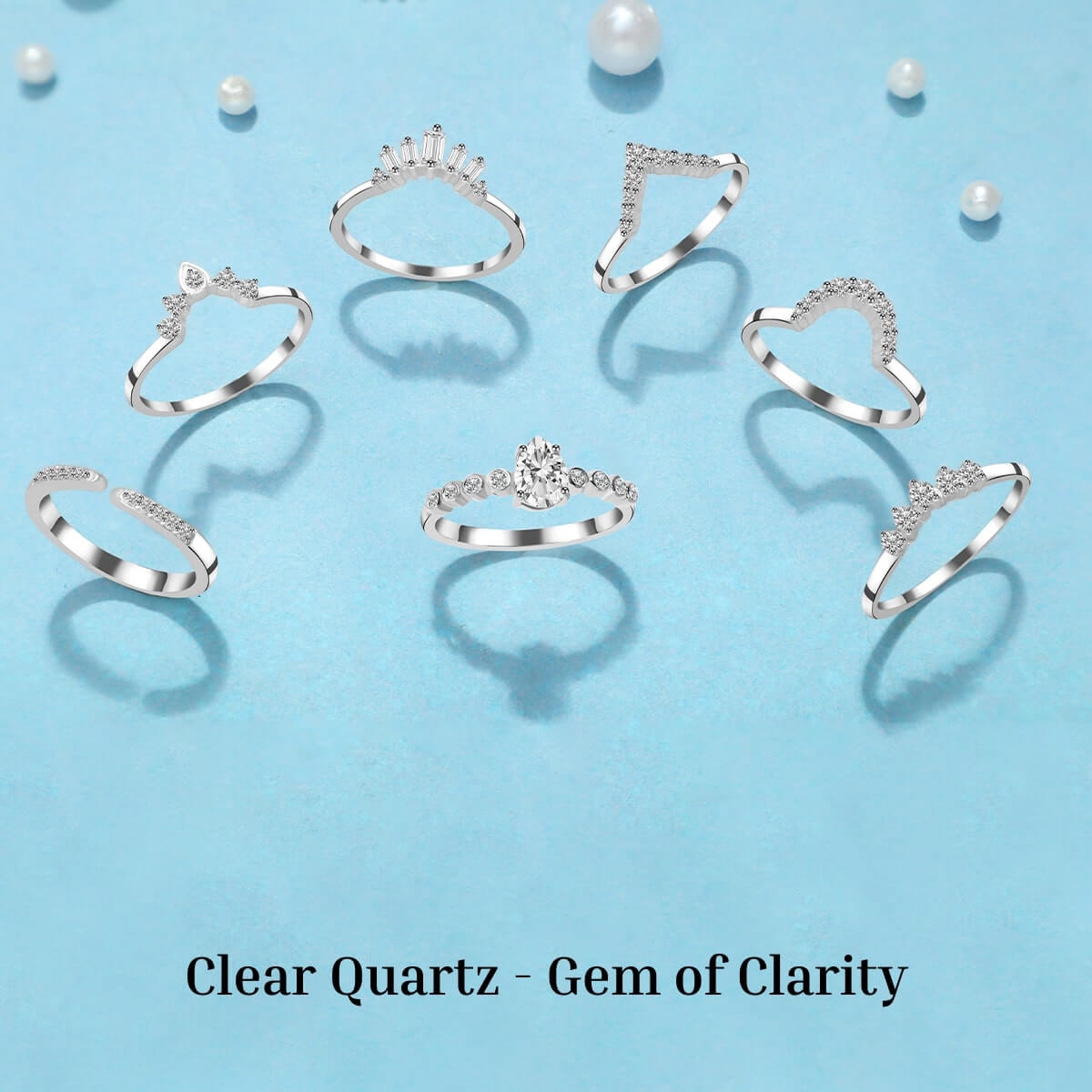 Clear Quartz Gemstone