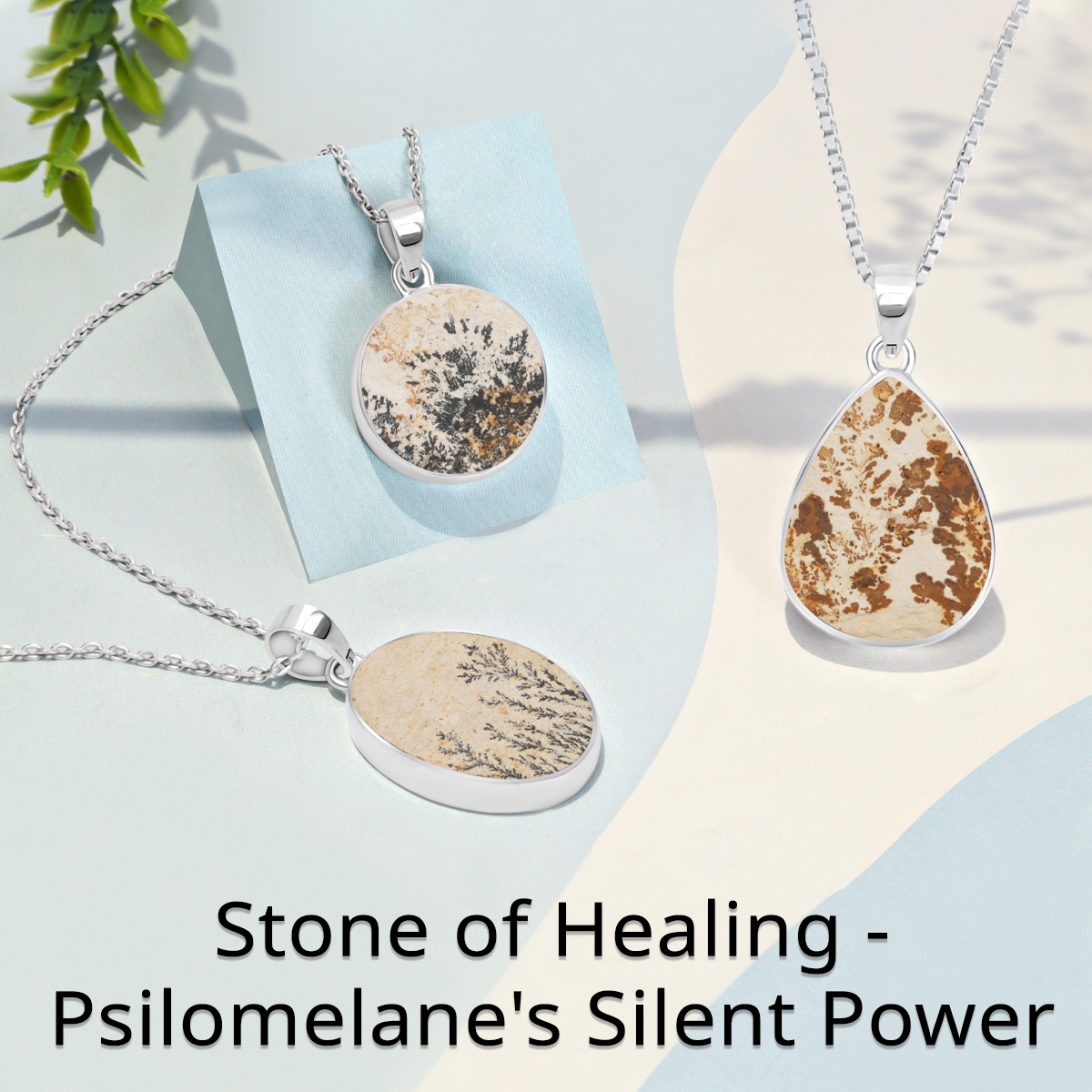 Psilomelane Dendrite stone Healing Properties