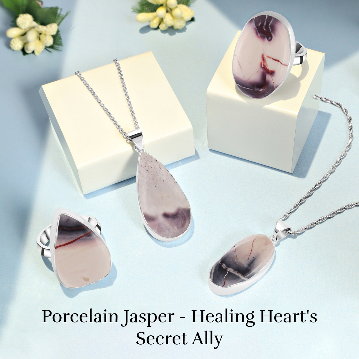 Porcelain Jasper Emotional Healing properties