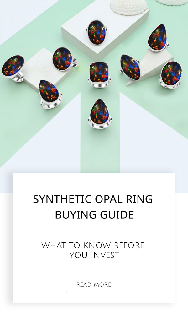 Synthetic Opal Ring