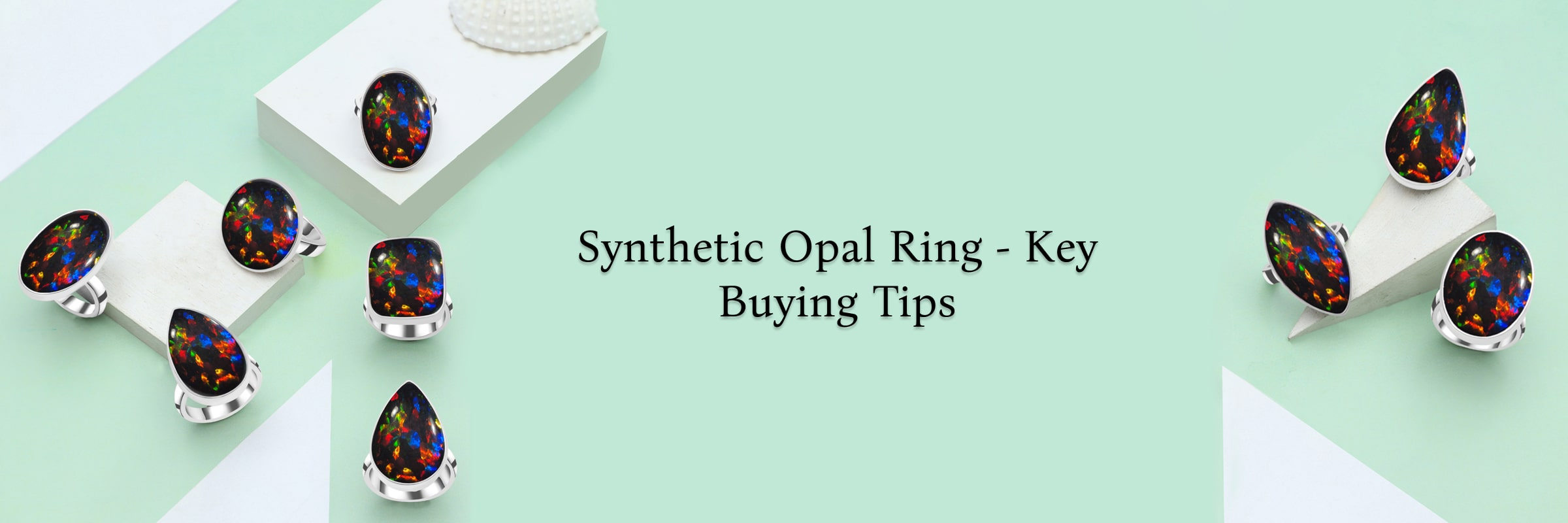 Synthetic Opal Ring