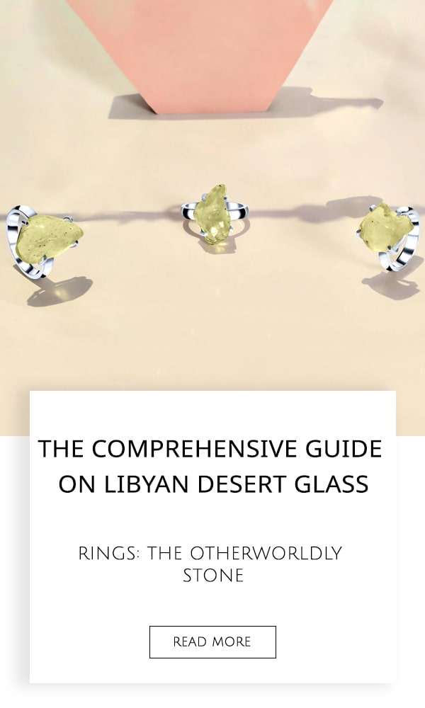 Libyan Desert Glass Rings