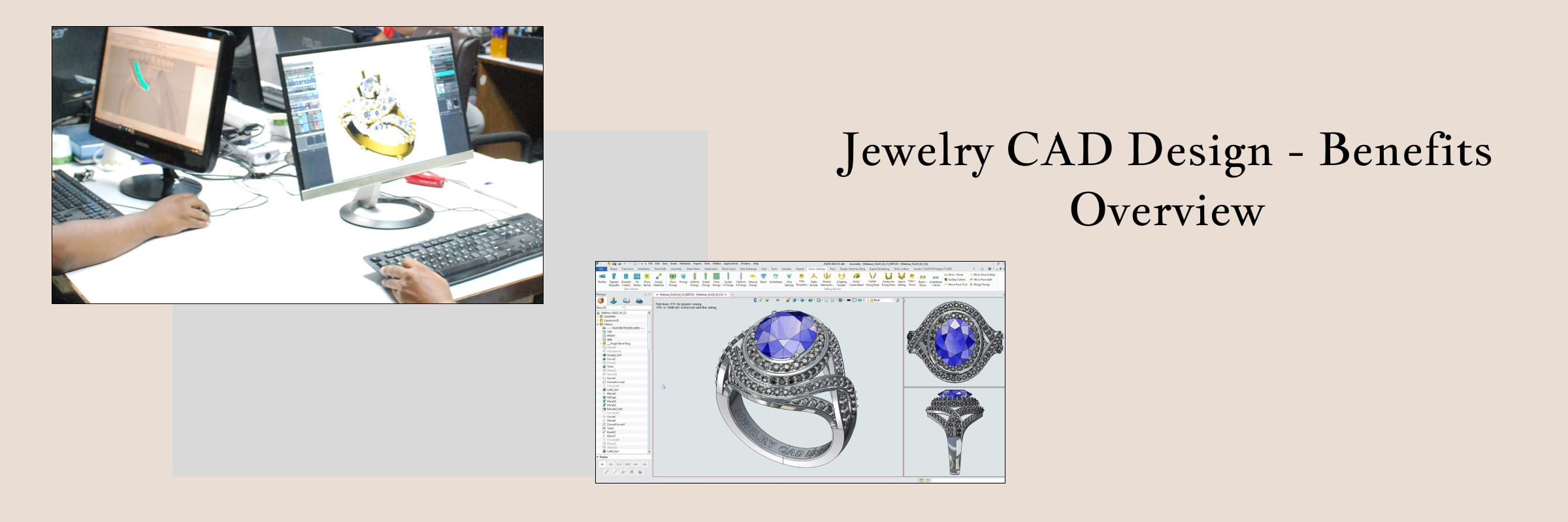 Benefits of Jewelry CAD Design Benefits of Jewelry CAD Design