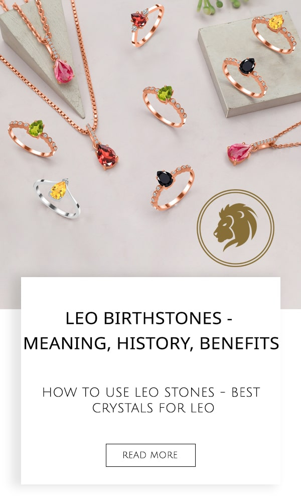 Leo Birthstones - Meaning, History, Benefits & How to Use Leo Stones - Best Crystals for Leo
