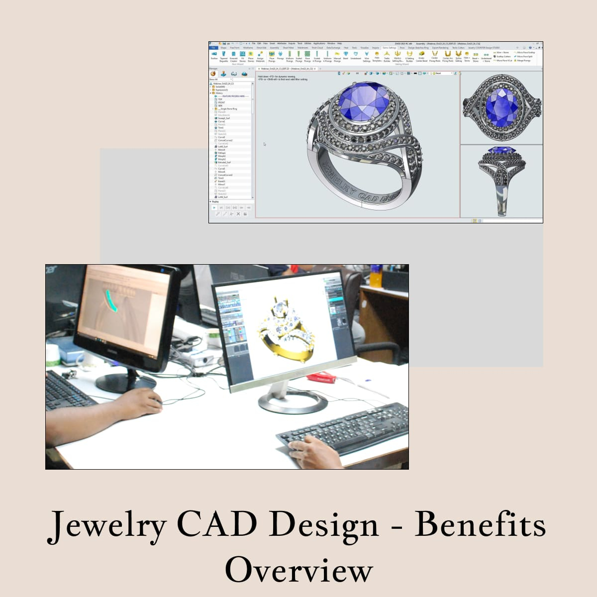 Benefits of Jewelry CAD Design Benefits of Jewelry CAD Design