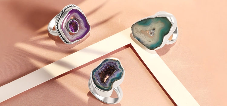 Agate Rings