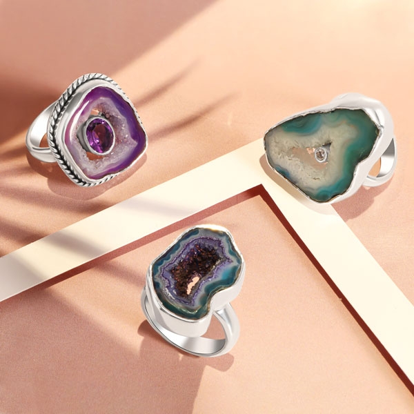 Agate Rings