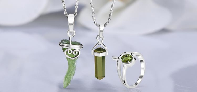  Moldavite Jewelry