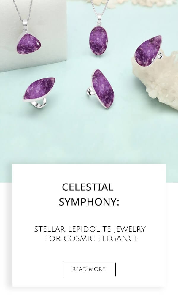 Stellar Lepidolite Jewelry