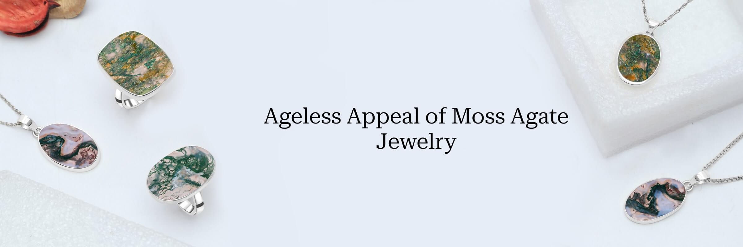 Moss Agate Jewelry