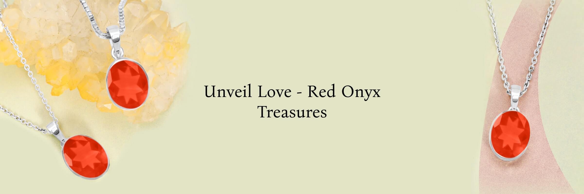 Red Onyx Jewelry: An Astonishing Gift For Your Loved Ones