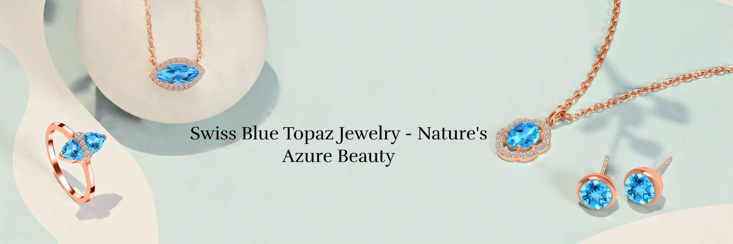 December (Blue Topaz) Birthstone Necklace Created with Zircondia® Crystals  | eBay
