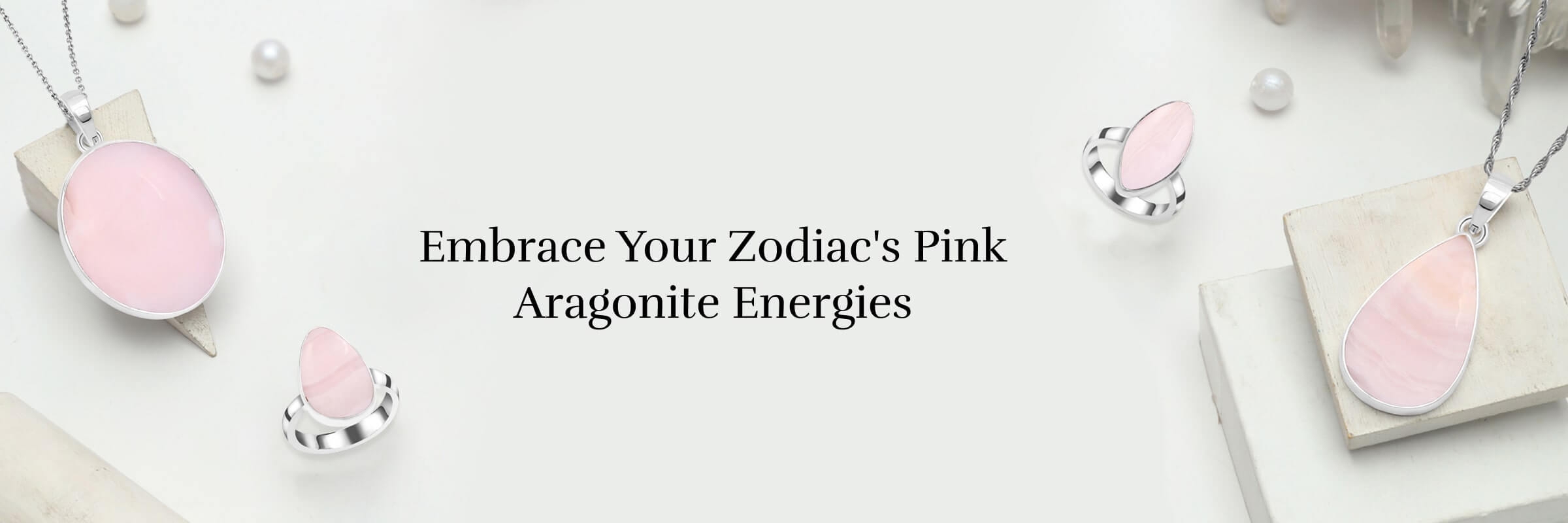 Zodiac sign Pink Aragonite Zodiac sign