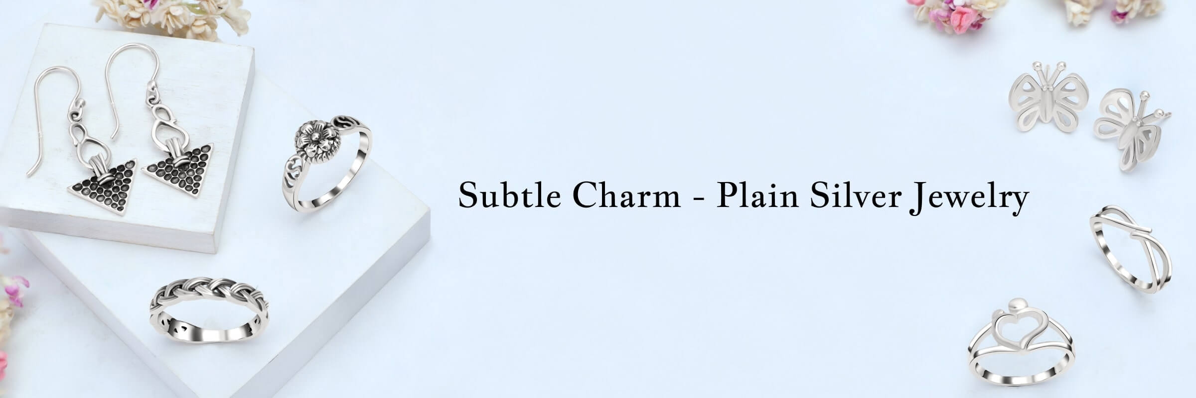 Whispering Whimsy: Delicate Plain Silver Jewelry for Subtle Glamour Plain Silver Jewelry