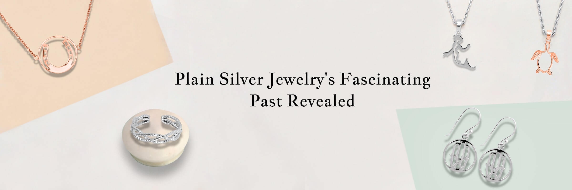 History of Plain Silver Jewelry