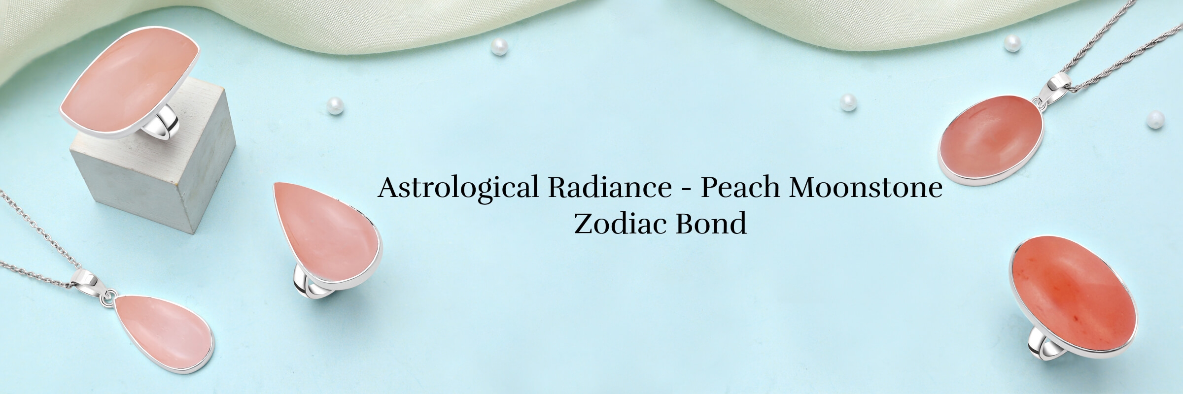 Zodiac Association With Peach Moonstone Gem