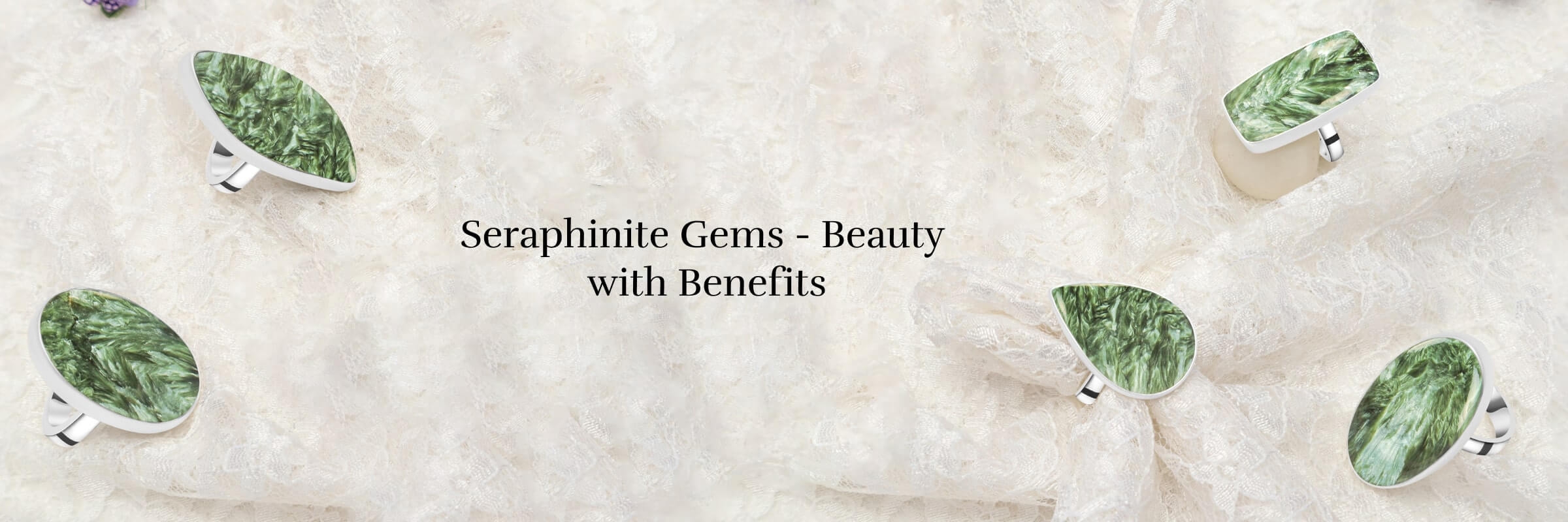 Wearing seraphinite jewelry Wearing seraphinite jewelry